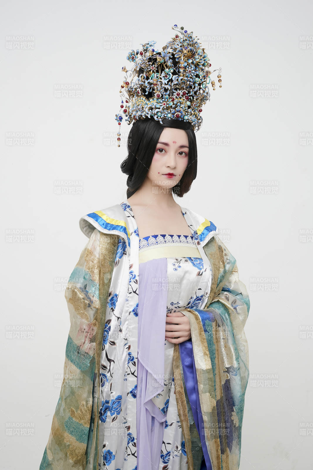 大唐风韵女性古装造型唐朝古装