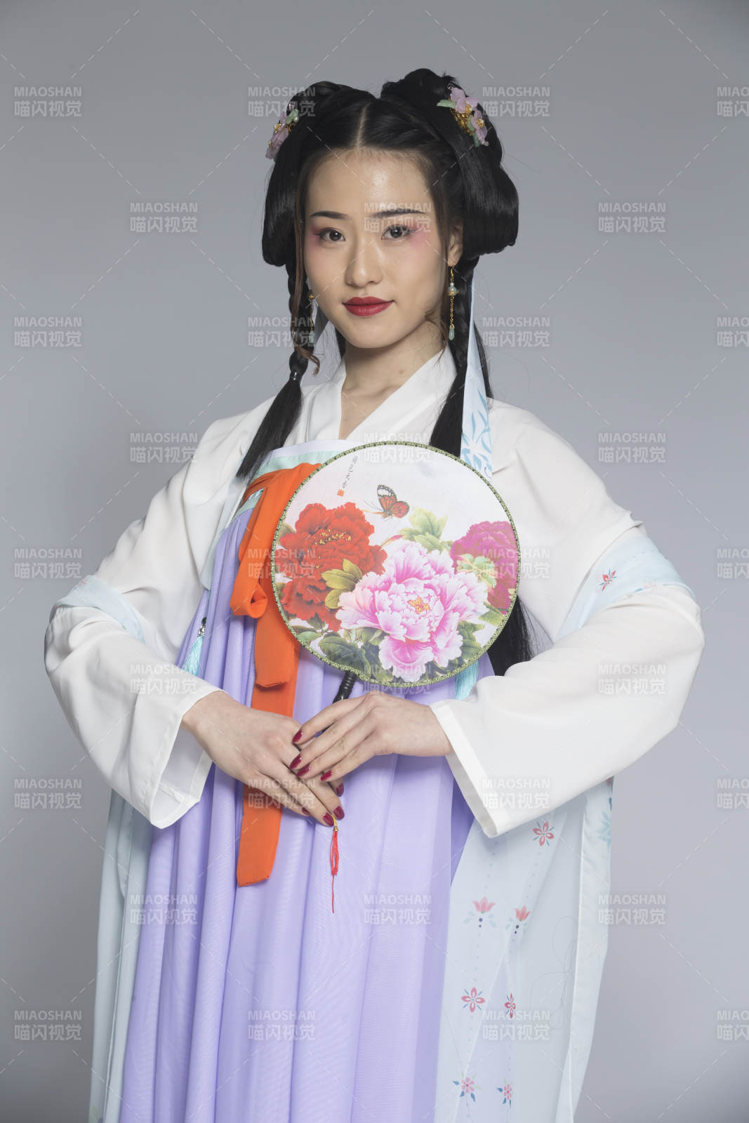 漢服風韻人像棚拍漢服少女