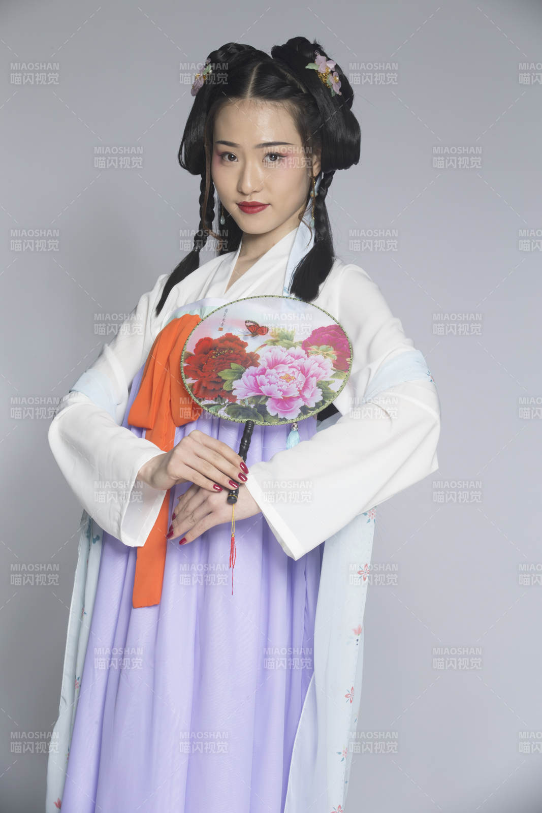 漢服風韻人像棚拍漢服少女