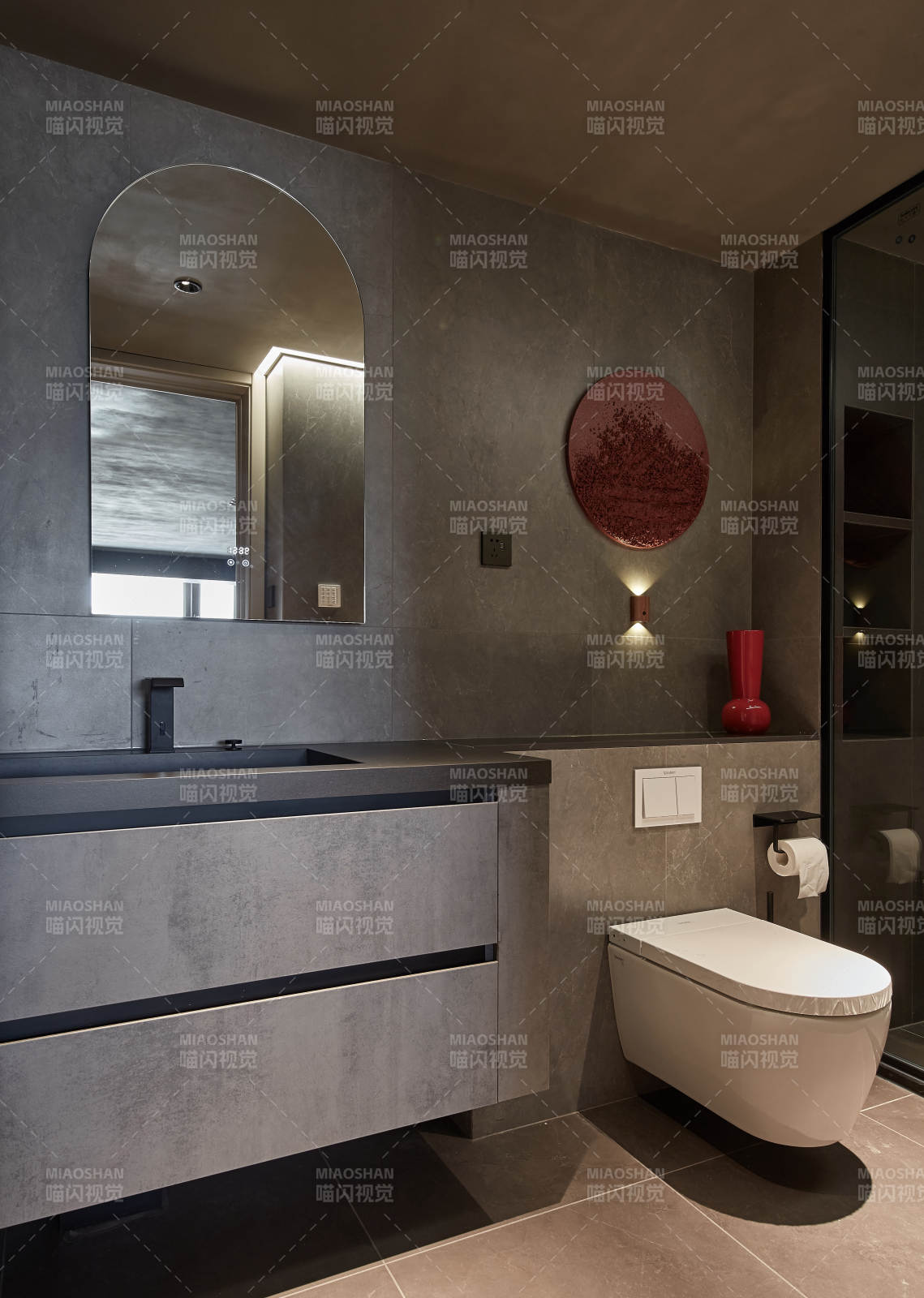 現代簡約浴室設計