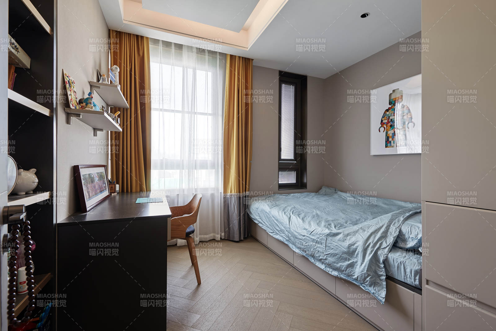 溫馨現(xiàn)代臥室設(shè)計