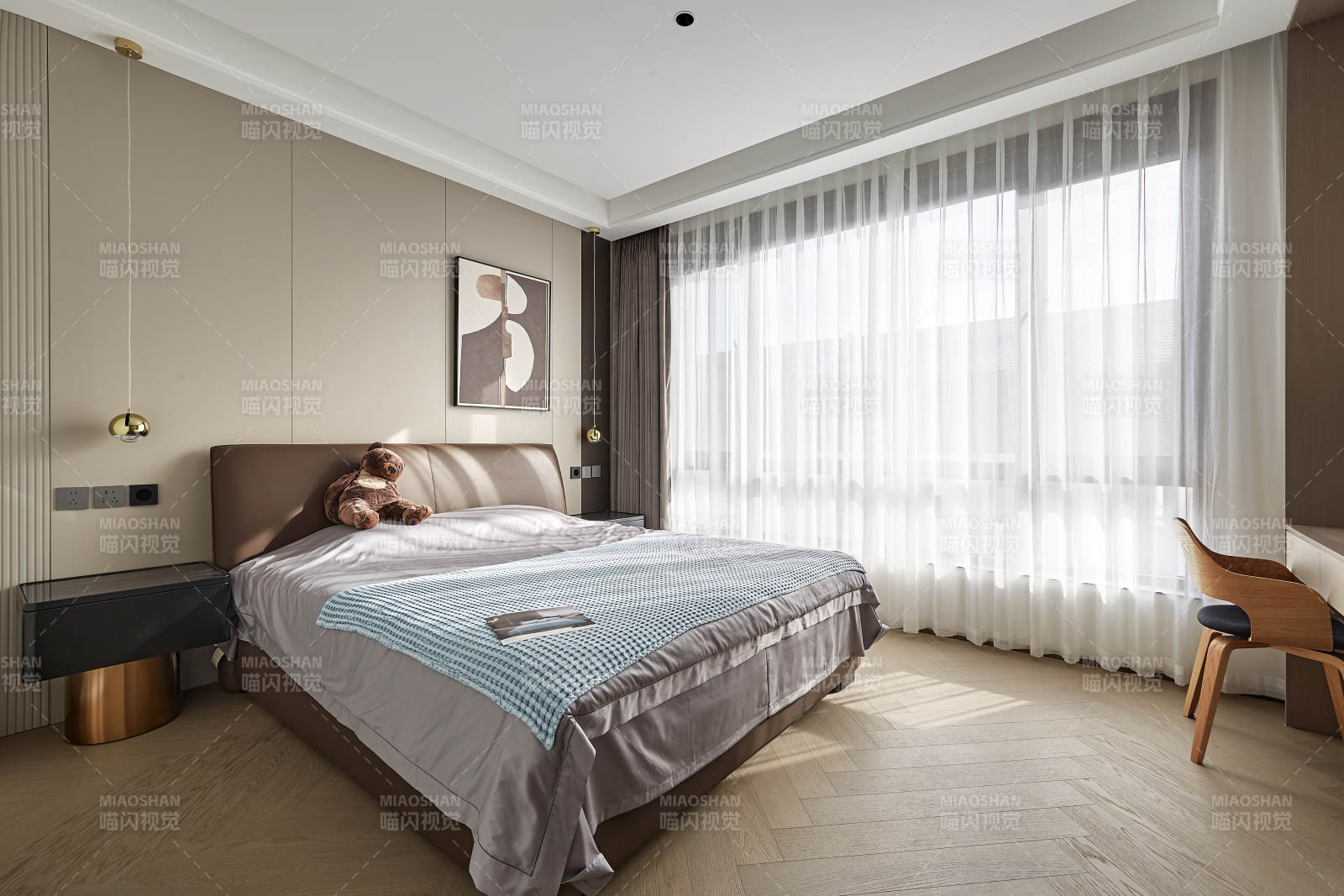 現代簡約臥室設計