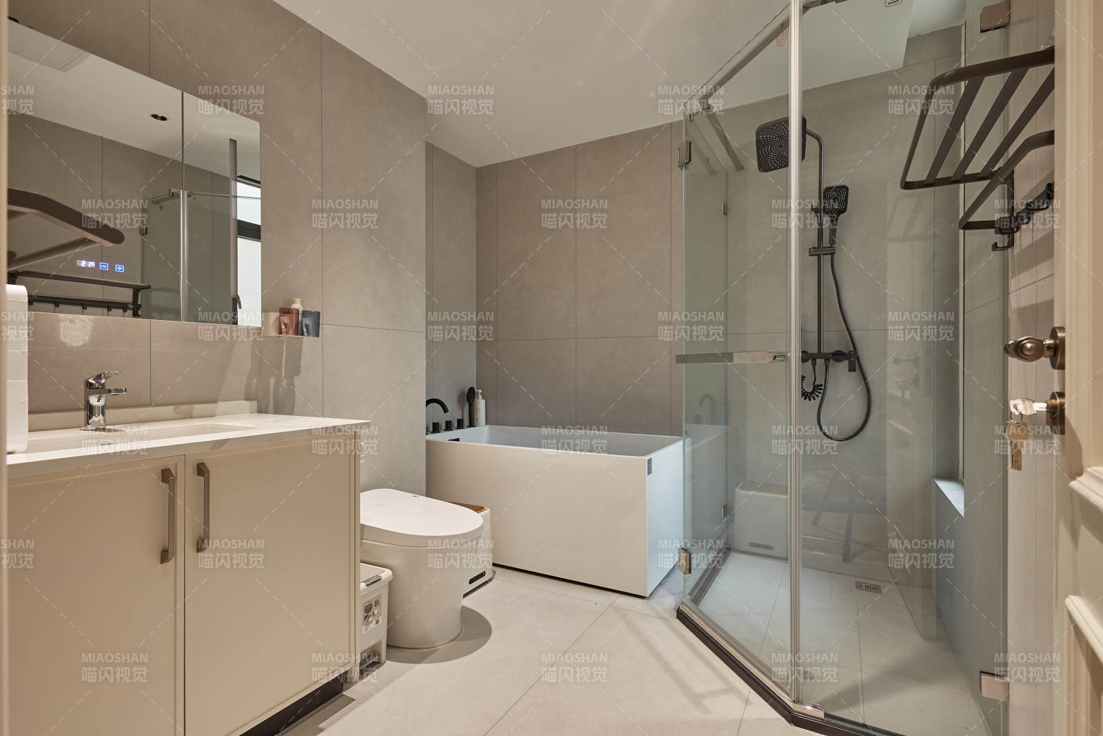 現代簡約浴室設計