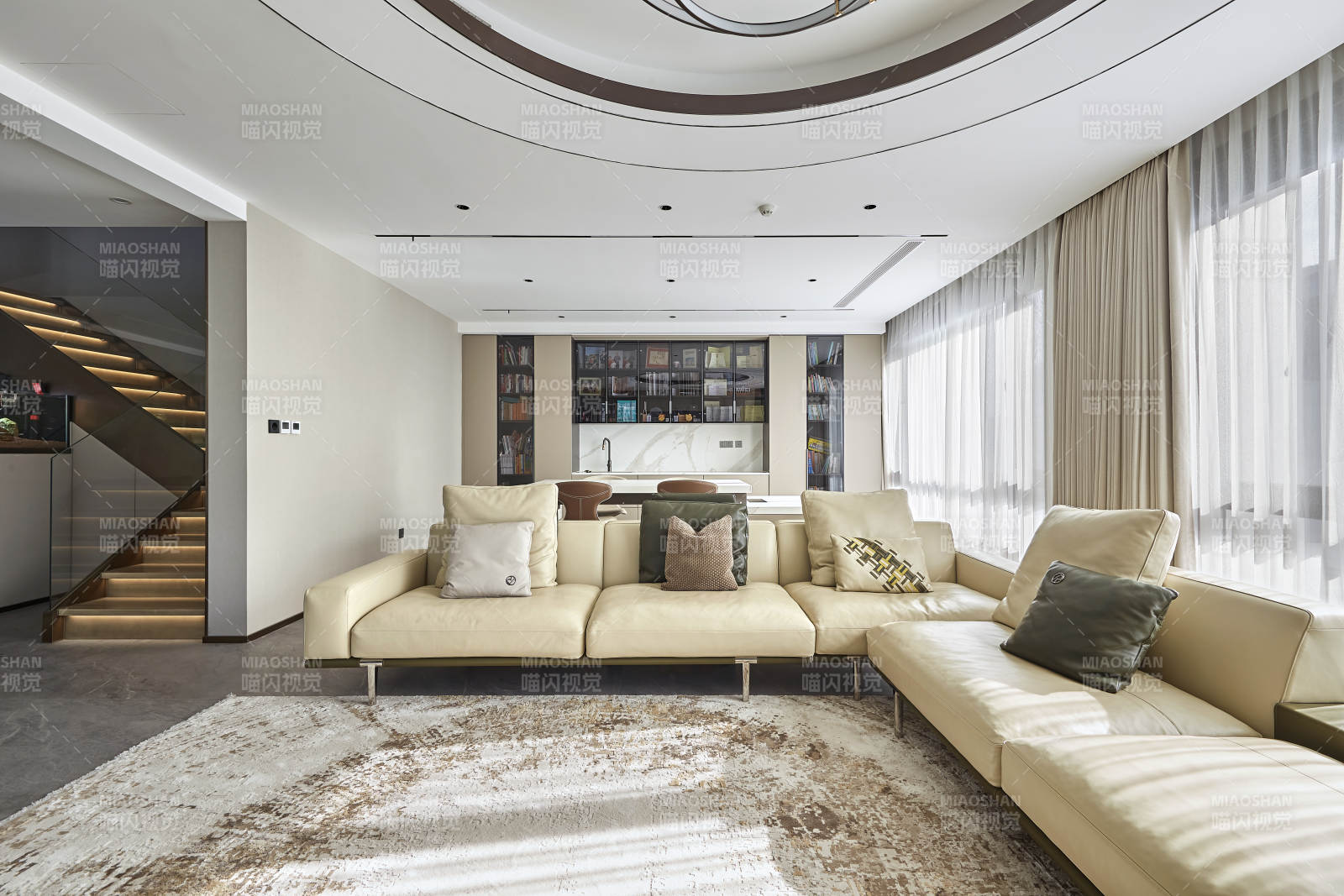 現代簡約客廳設計