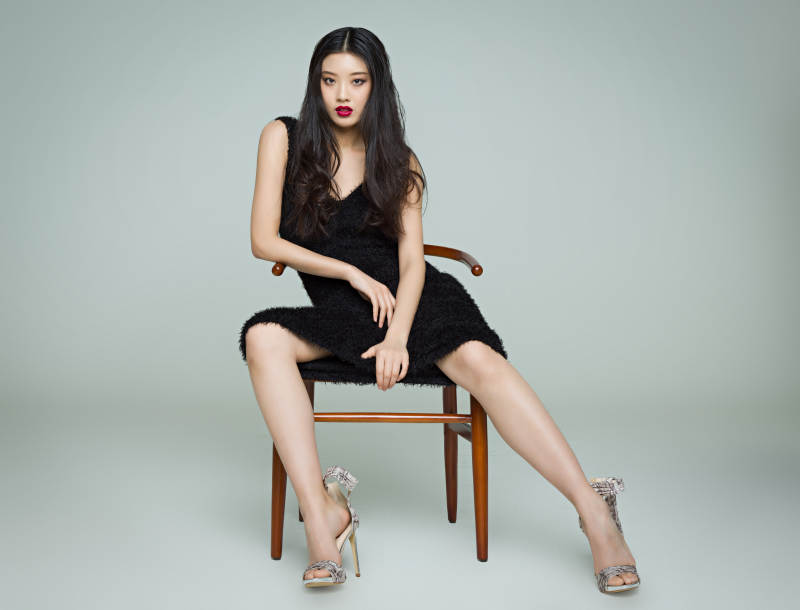 时尚彩妆女性妆面人像