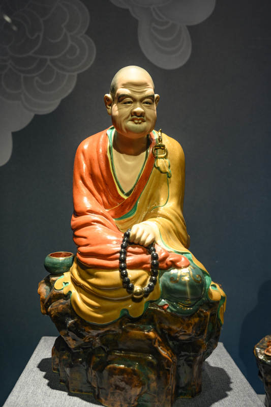 景德镇陶瓷博物馆罗汉瓷雕