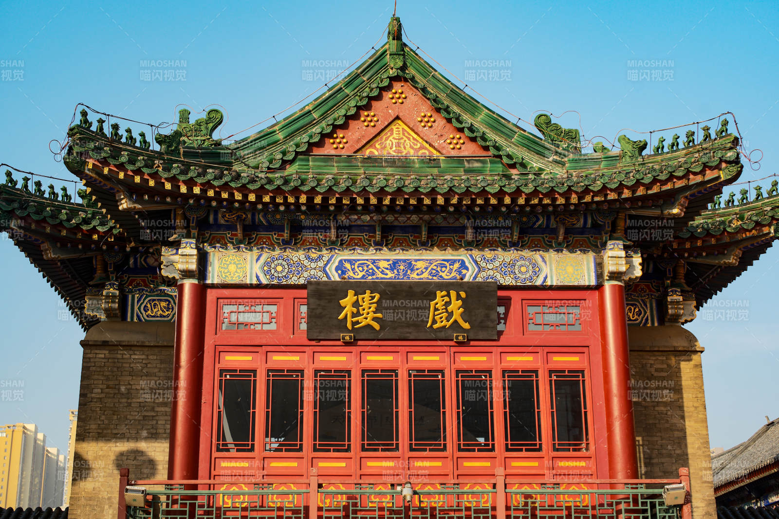 天津古文化街戏楼古韵