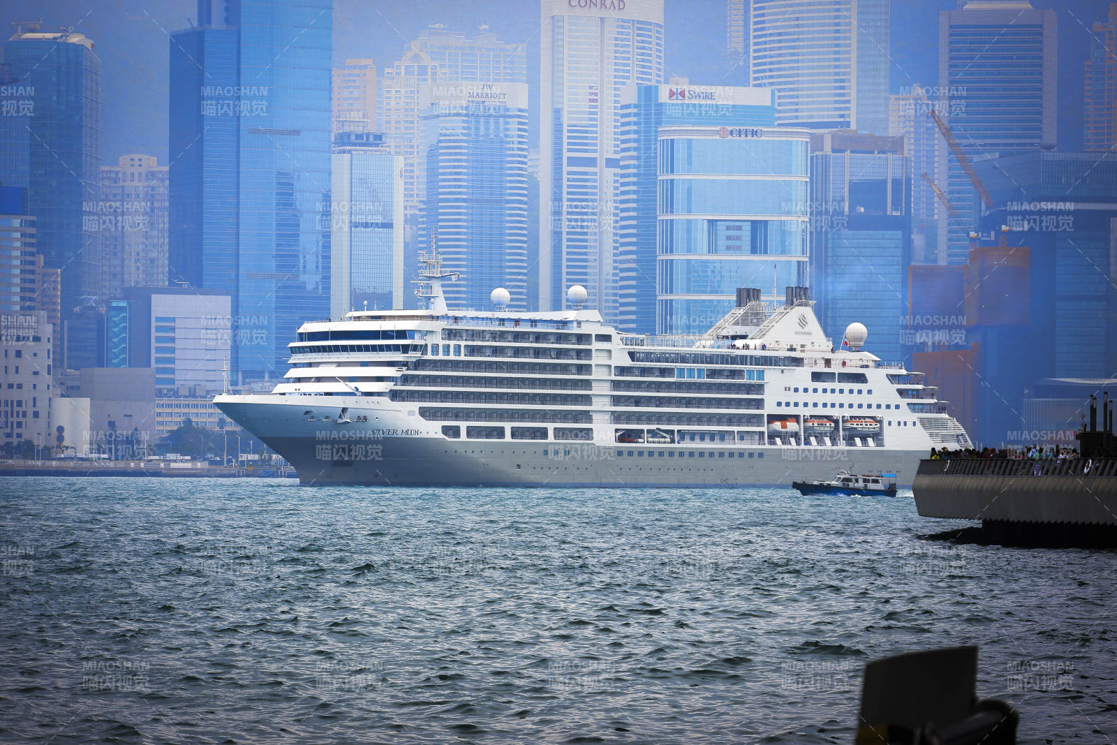 香港邮轮停泊城市港口