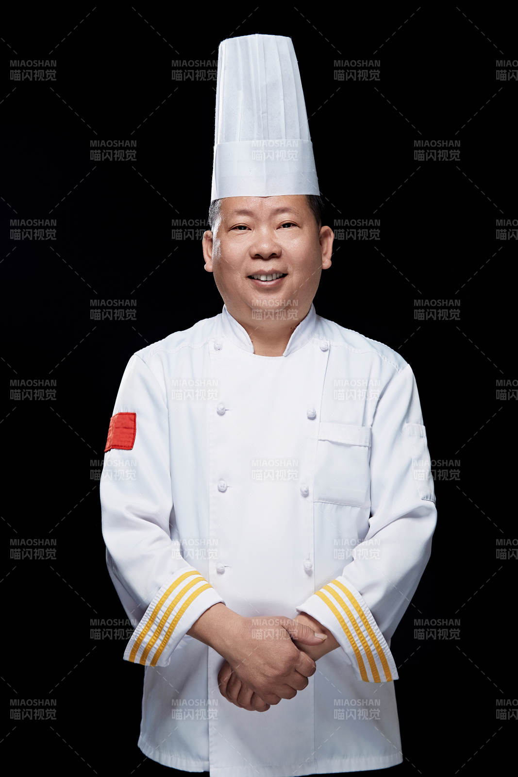 酒店厨师长人物形象展示