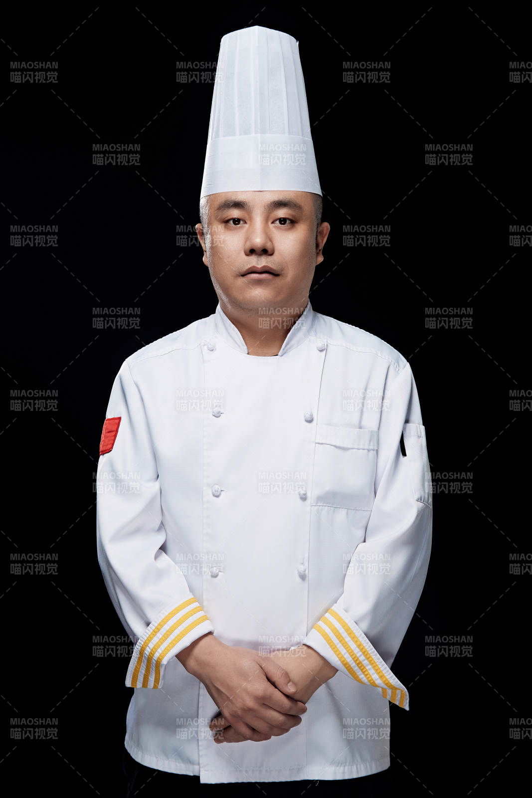 酒店厨师人物形象展示