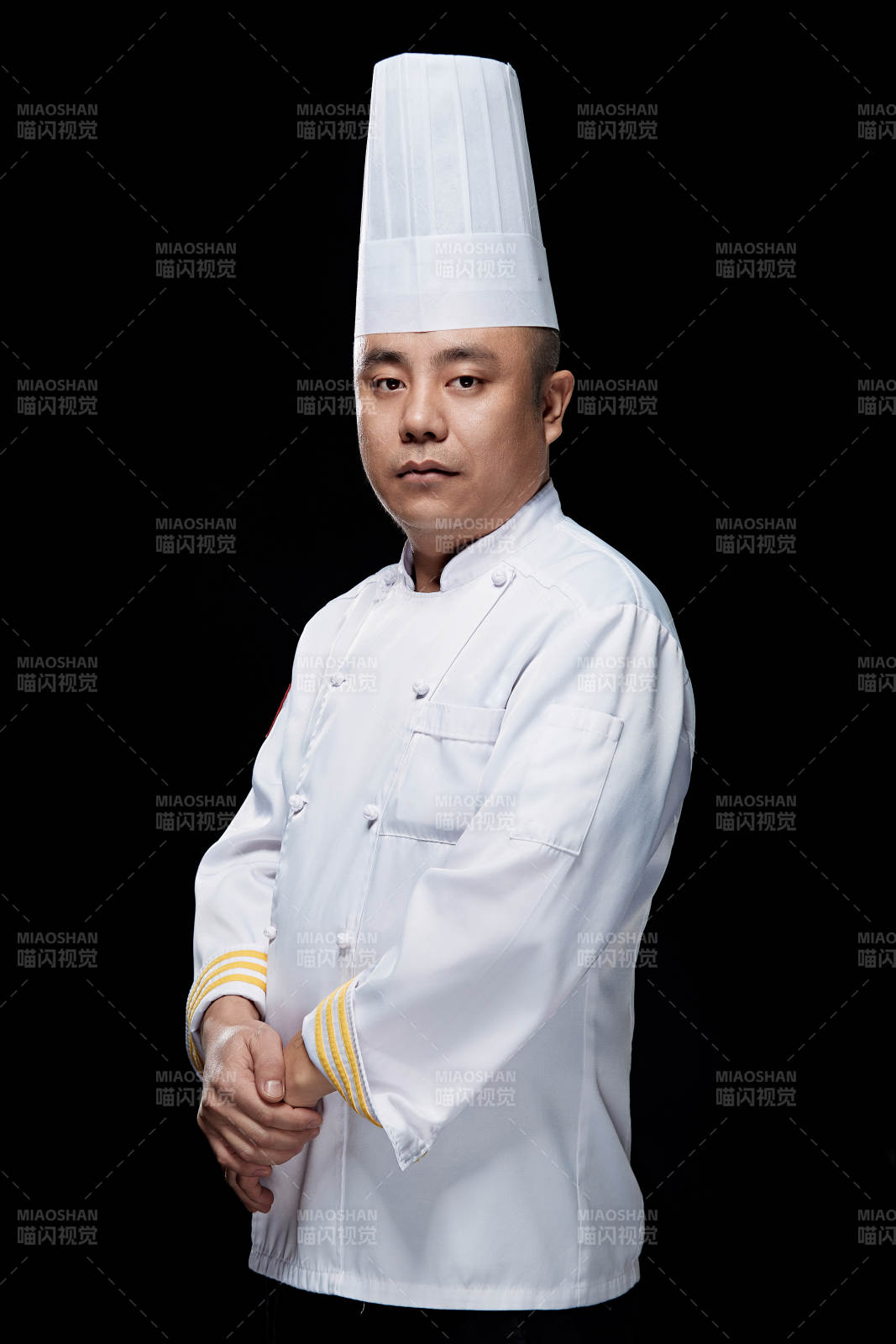 酒店厨师人物形象展示