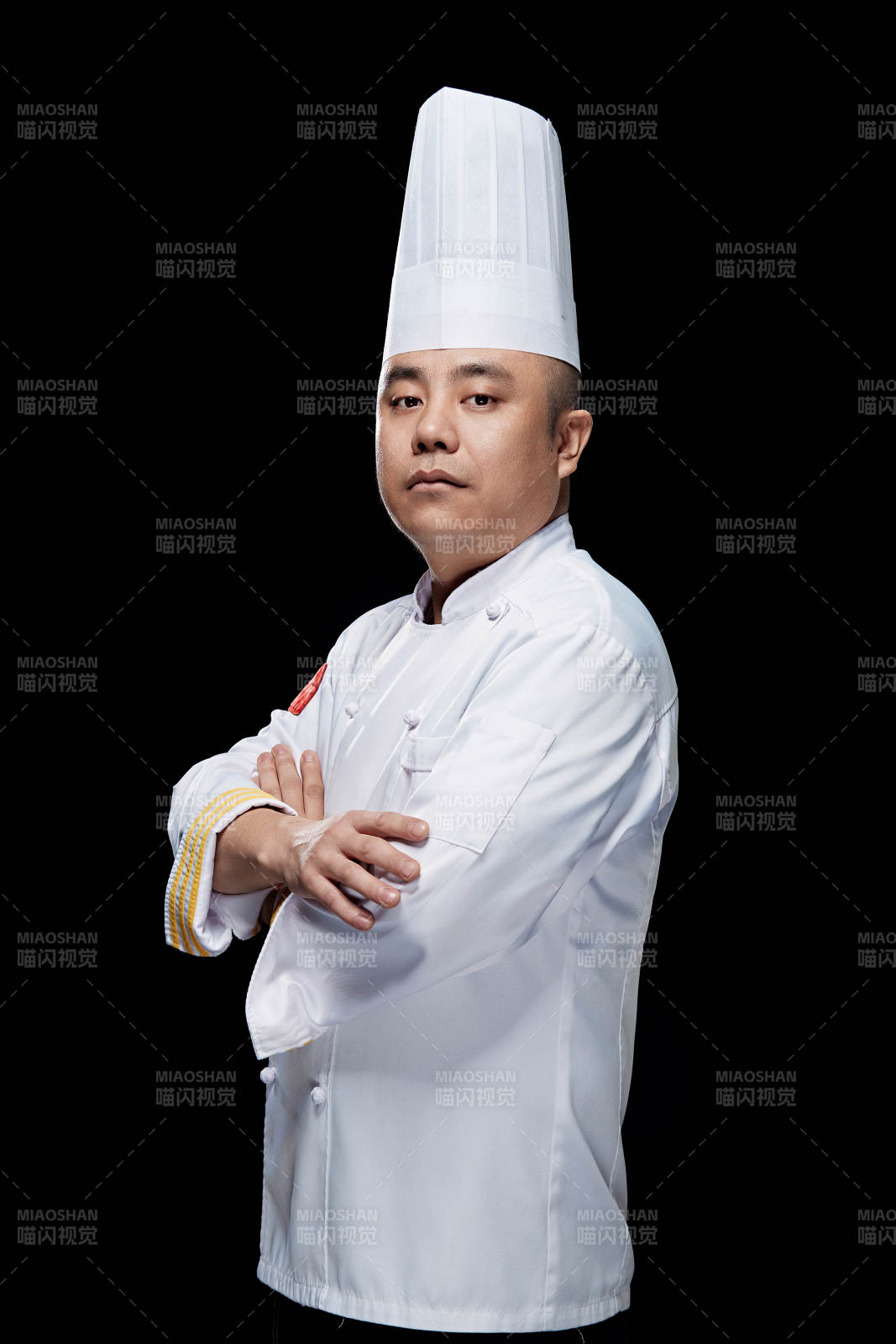 酒店厨师人物形象展示