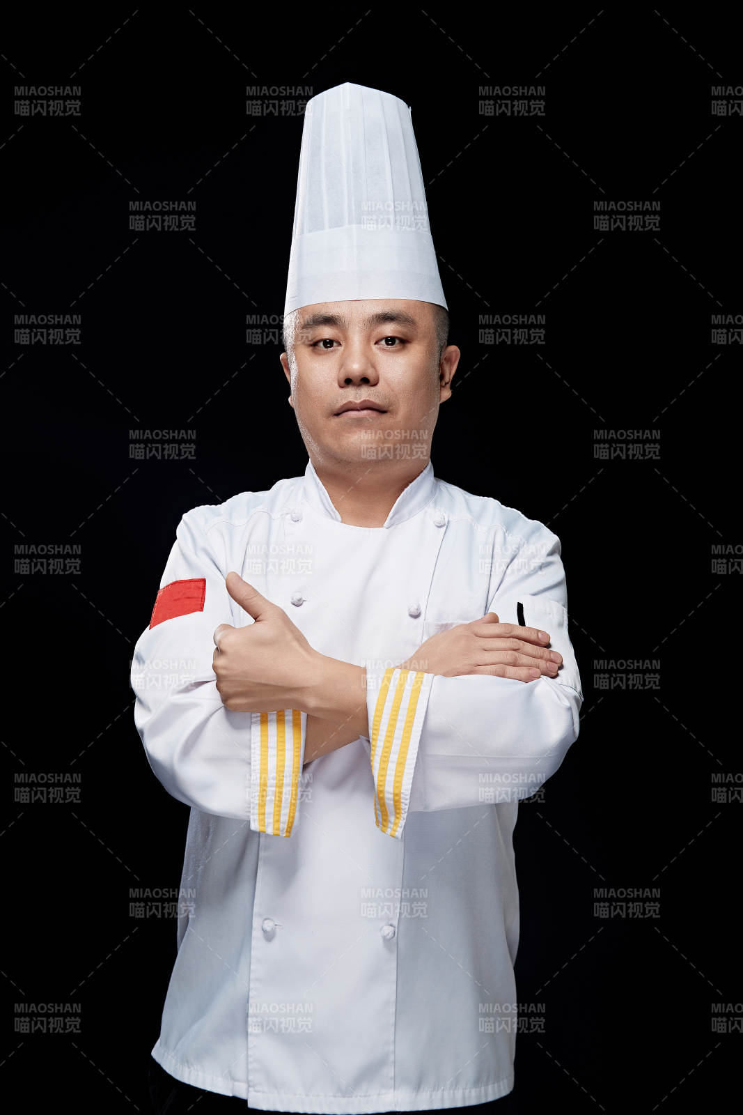 酒店厨师人物形象展示