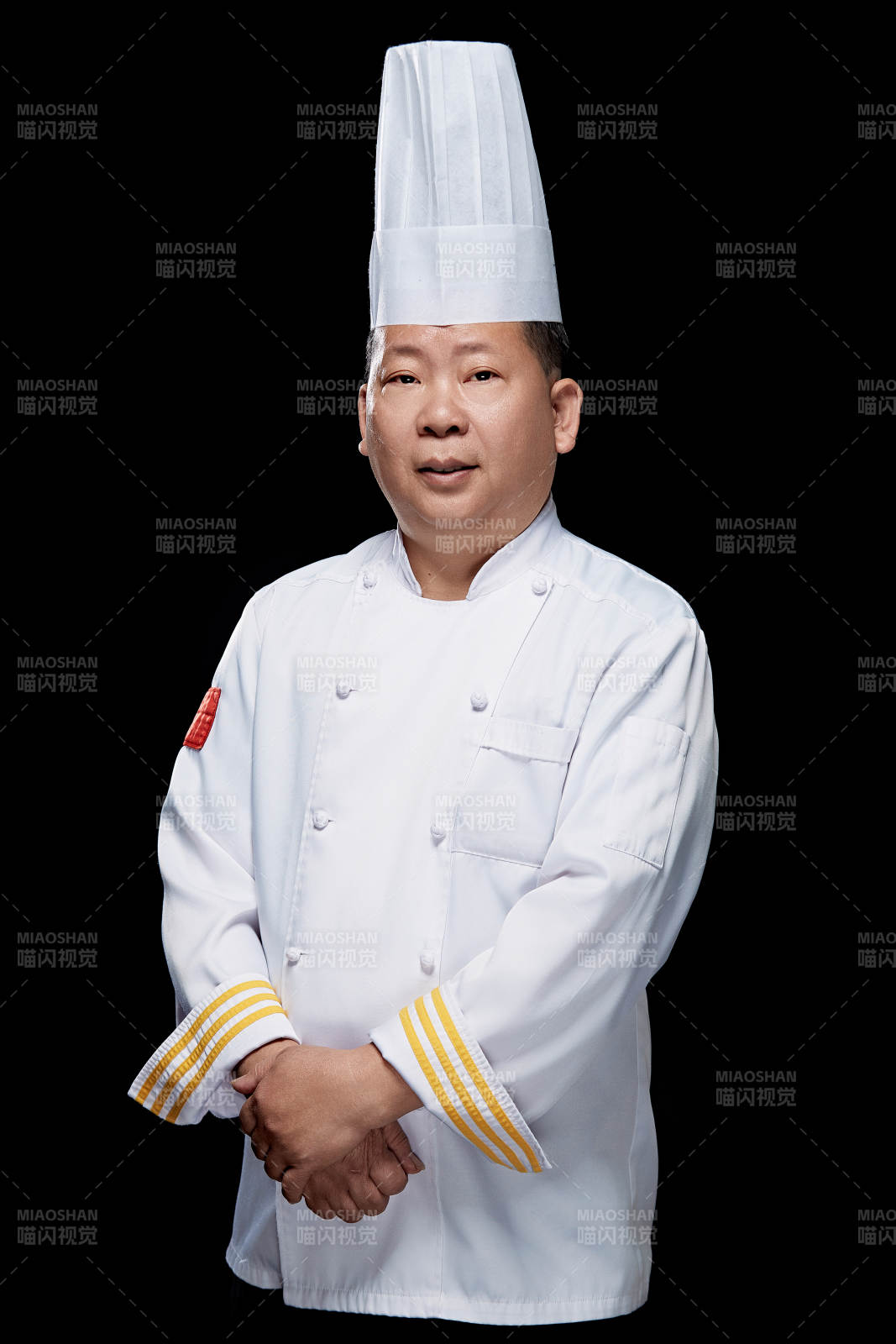 酒店厨师长人物形象展示