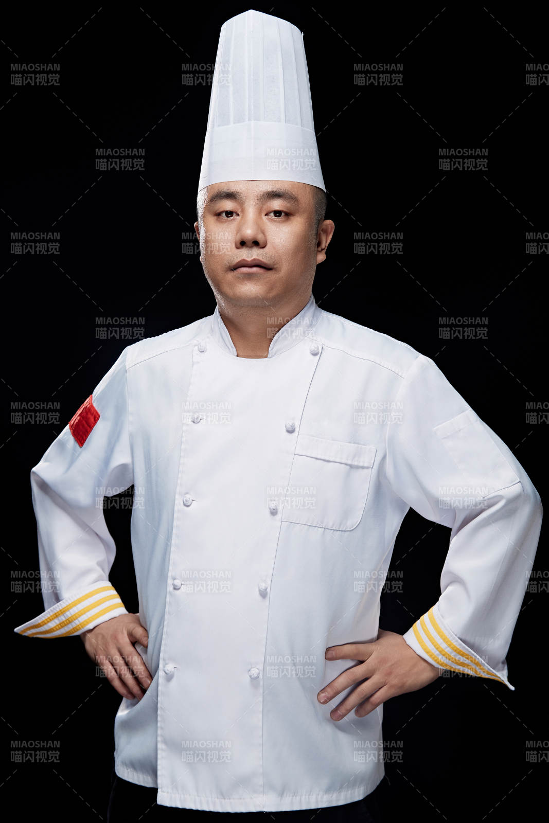 酒店厨师人物形象展示