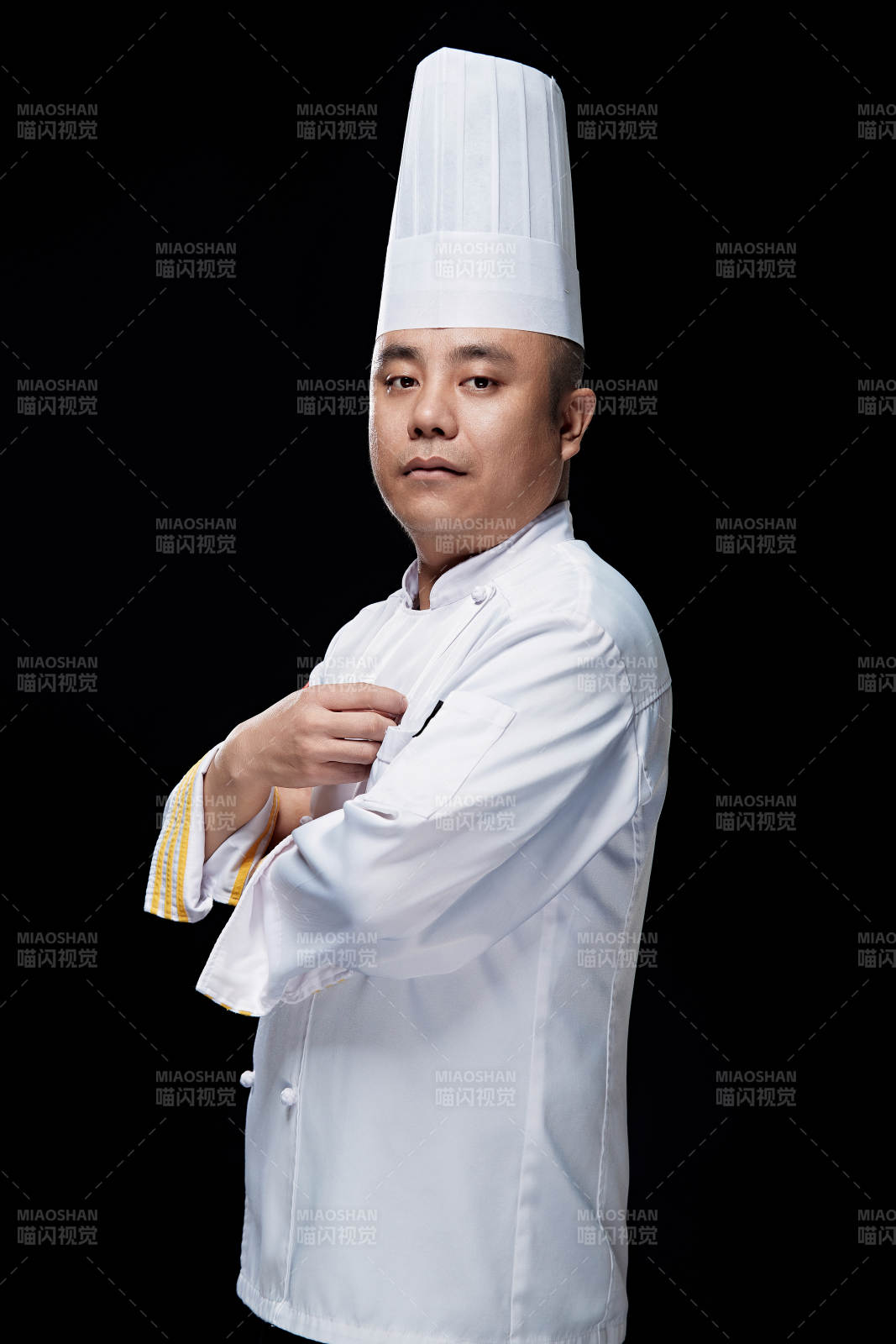 酒店厨师人物形象展示