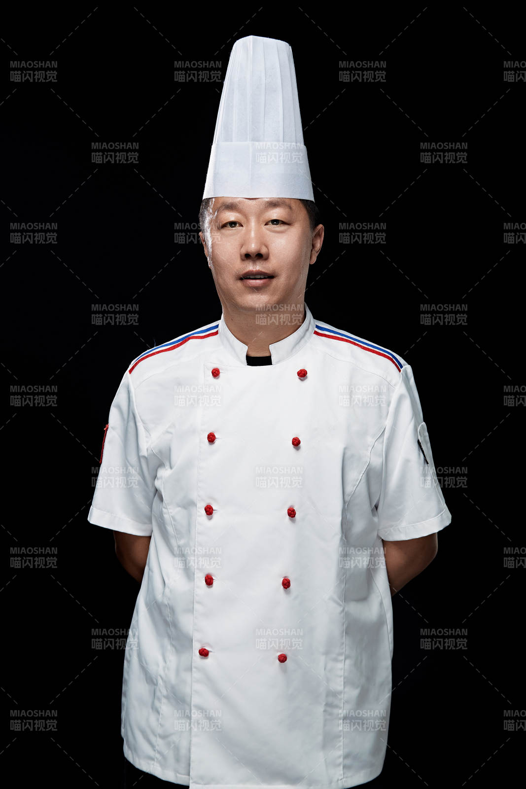 酒店厨师长人物形象展示