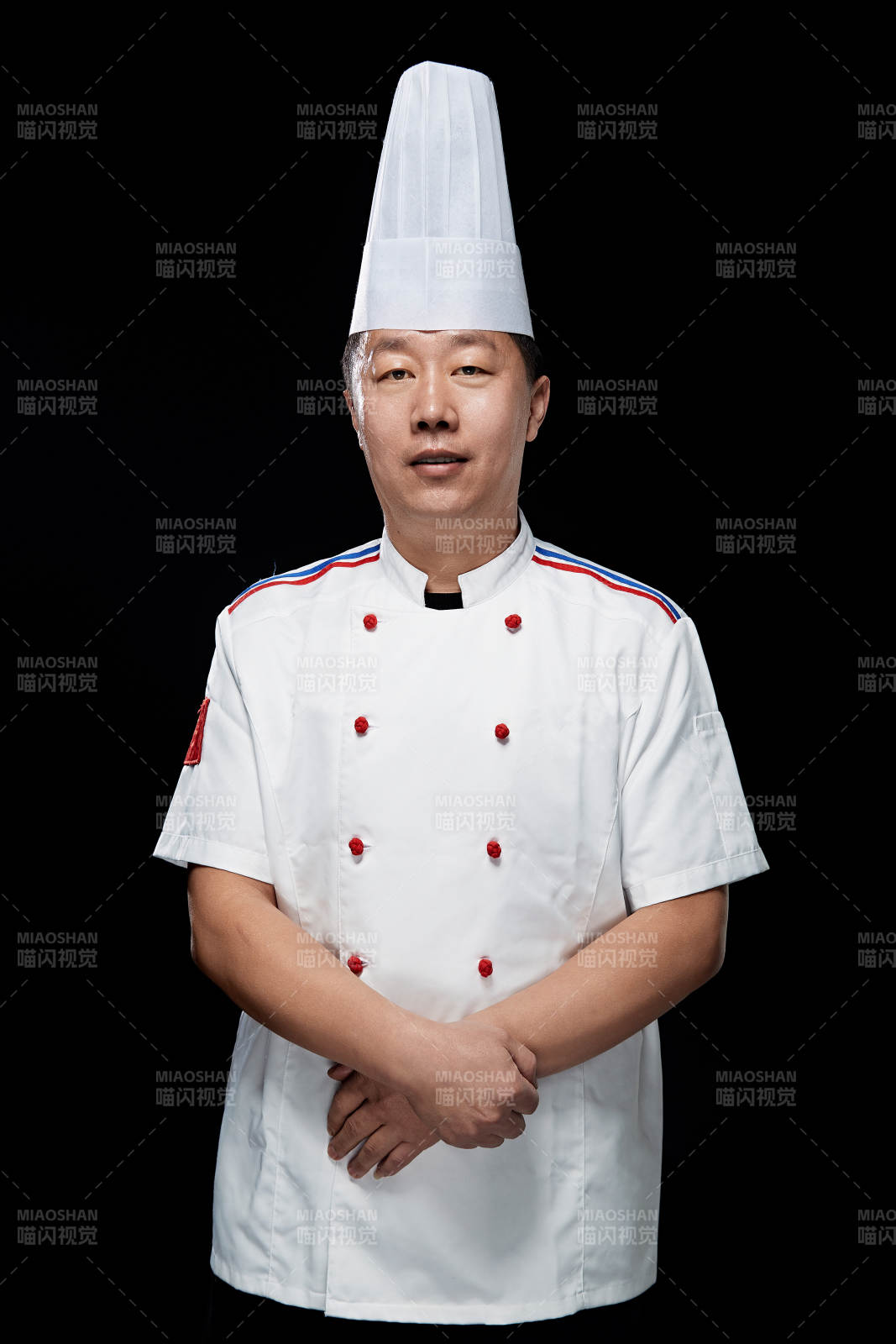 酒店厨师长人物形象展示