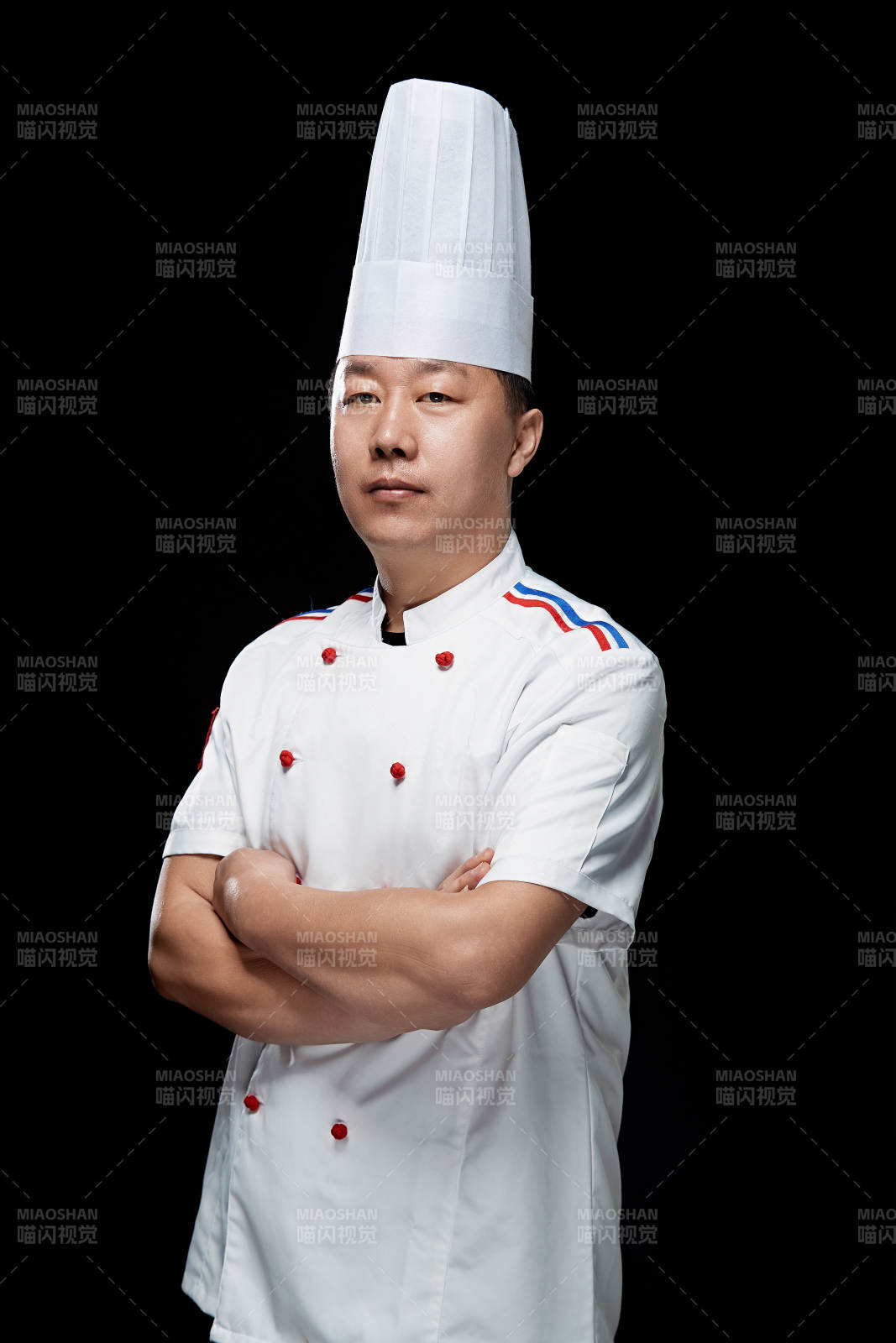 酒店厨师长人物形象展示