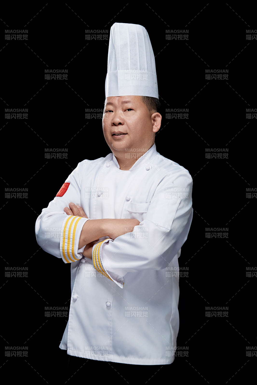 酒店厨师长人物形象展示