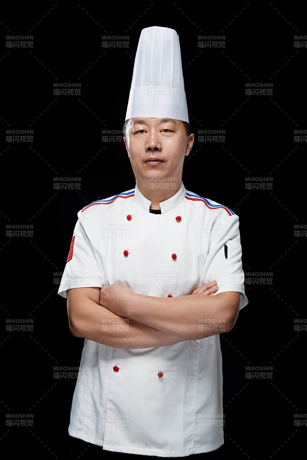酒店厨师长人物形象展示