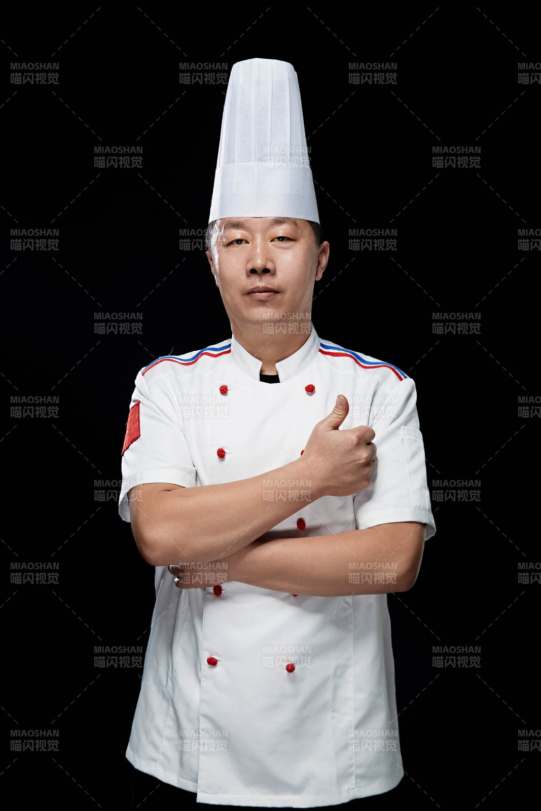 酒店厨师长人物形象展示