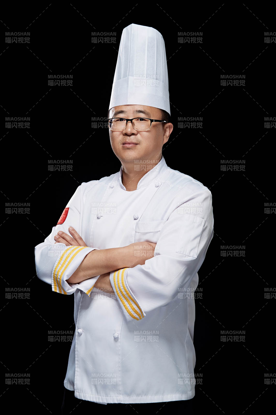 酒店厨师人物形象展示