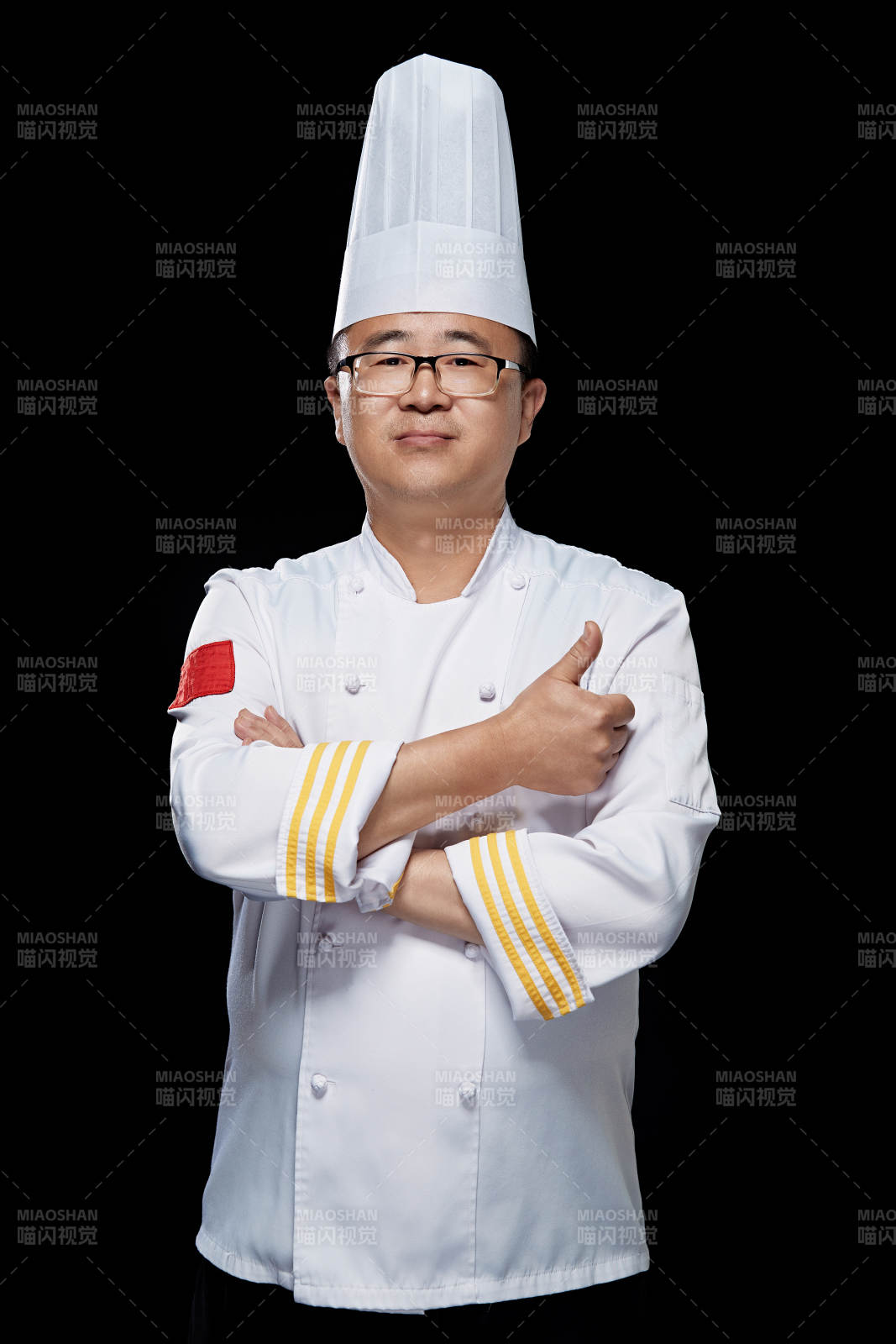 酒店厨师人物形象展示