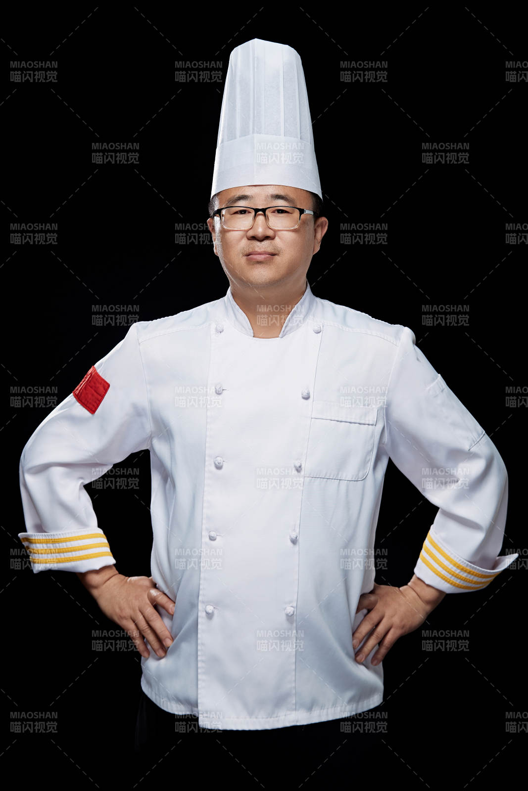 酒店厨师人物形象展示