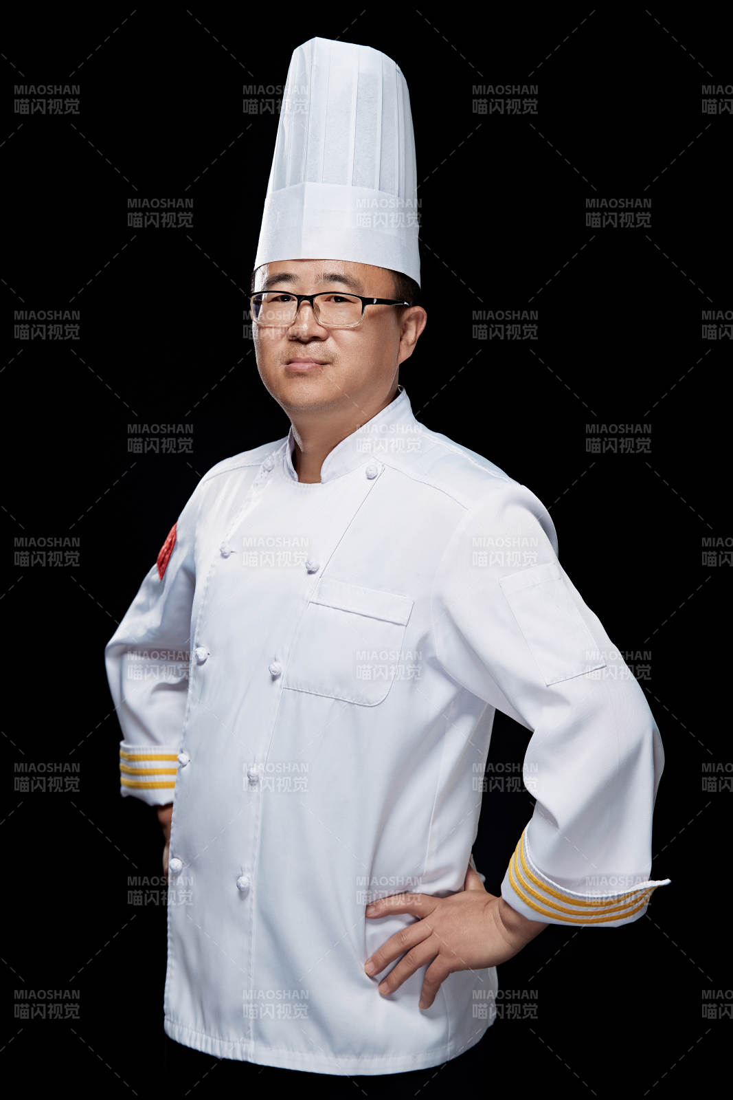 酒店厨师人物形象展示