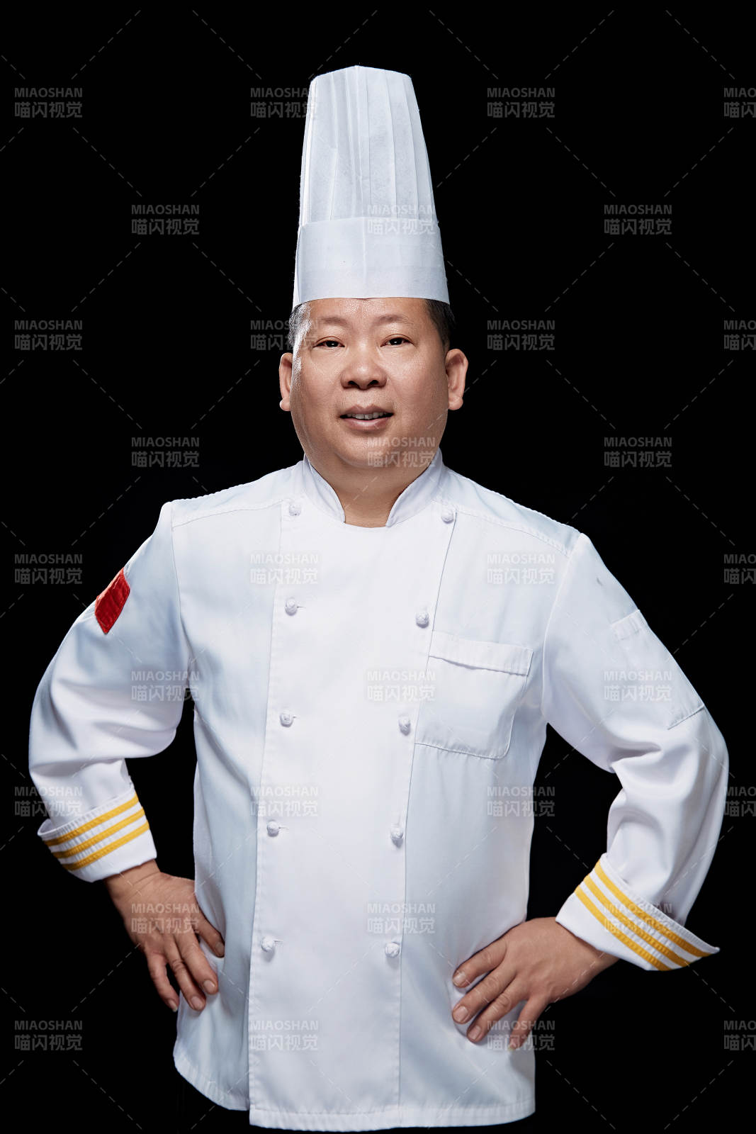 酒店厨师长人物形象展示