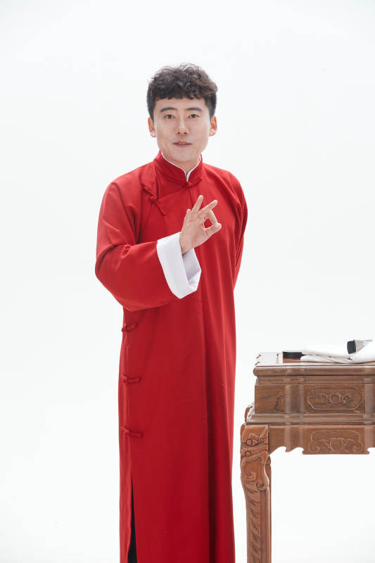 中国传统曲艺相说书人演艺术形象