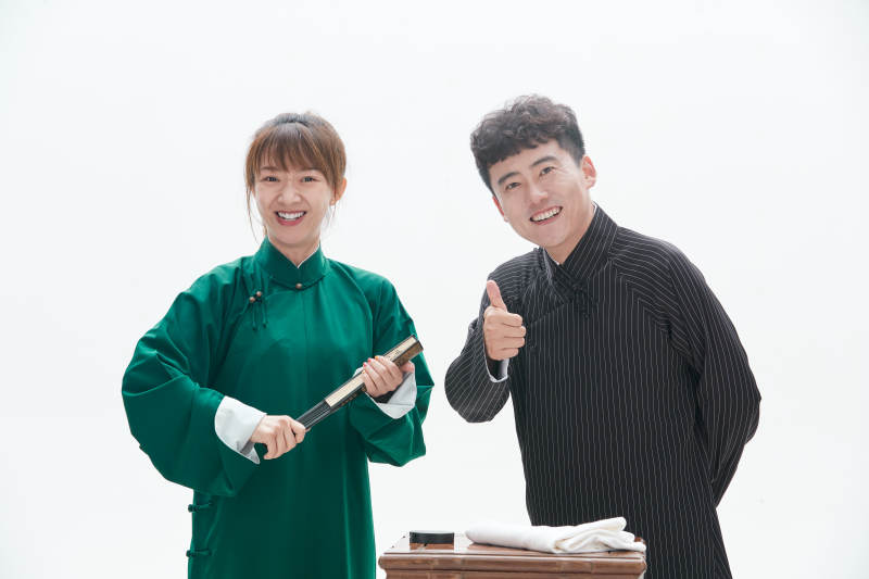 中国传统曲艺对口相声表演艺术形象