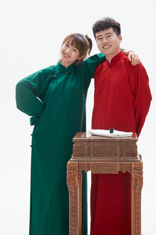 中国传统曲艺对口相声表演艺术形象