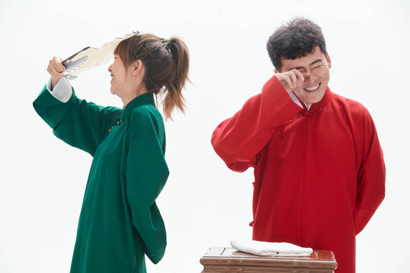 中国传统曲艺对口相声表演艺术形象