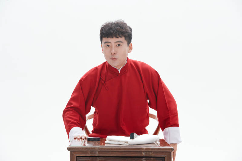 中国传统曲艺相说书人演艺术形象