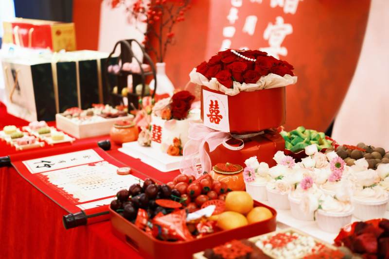 喜宴甜品台