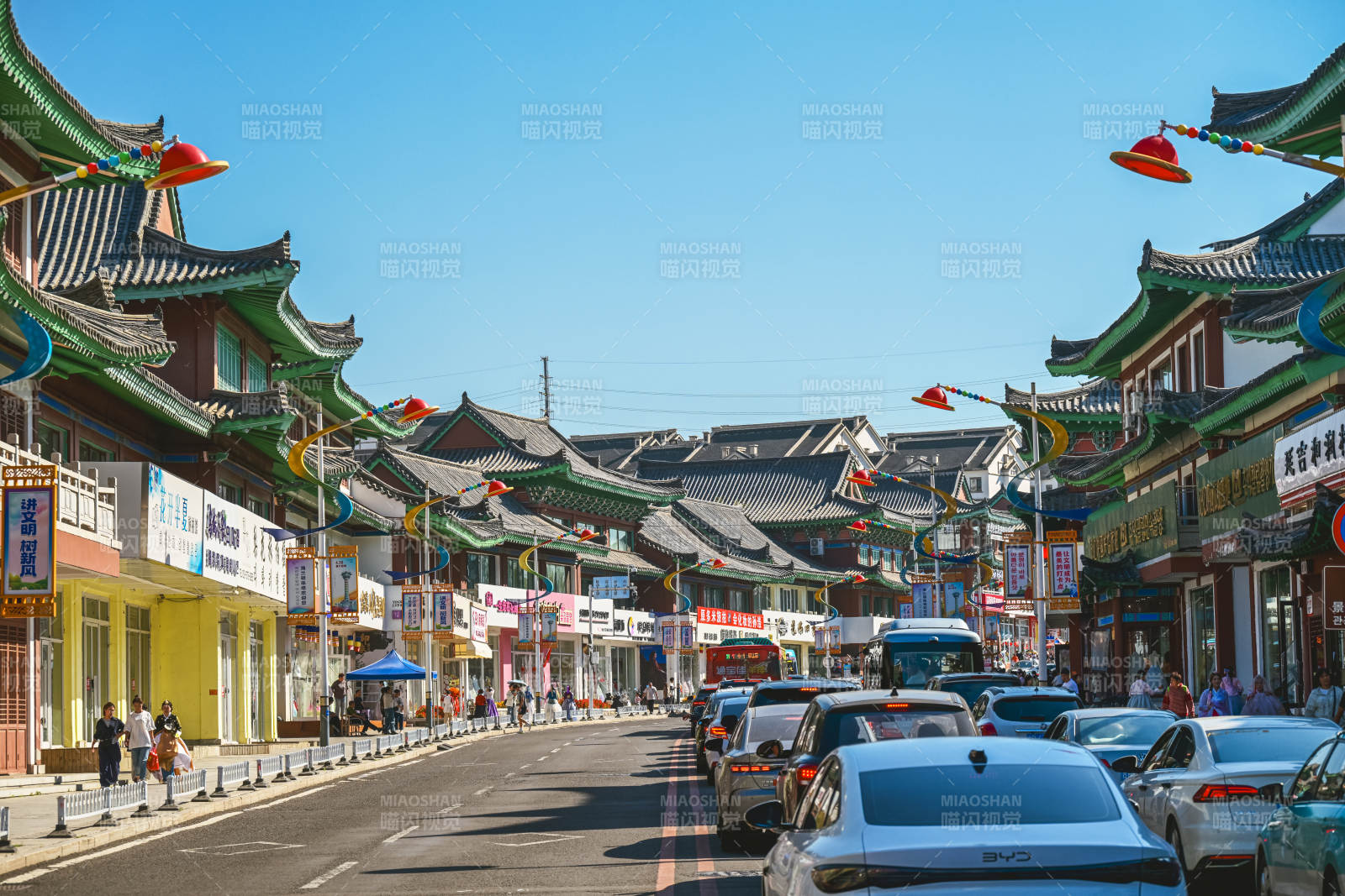 延边民俗园古街风情