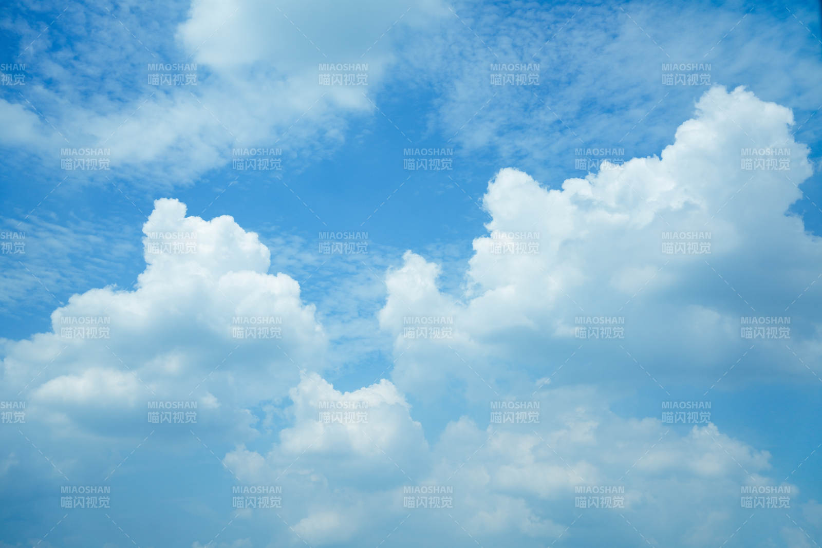 蓝天白云 晴空万里