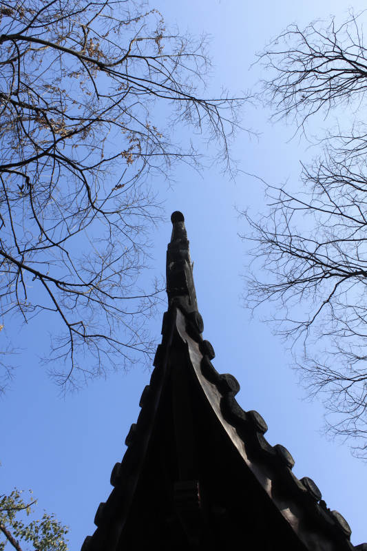 苏州沧浪亭一亭顶