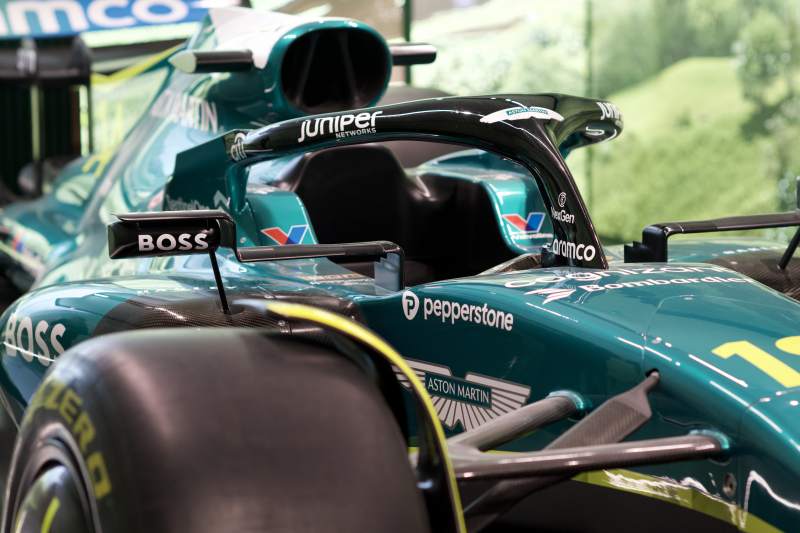 赛车特写 阿斯顿马丁