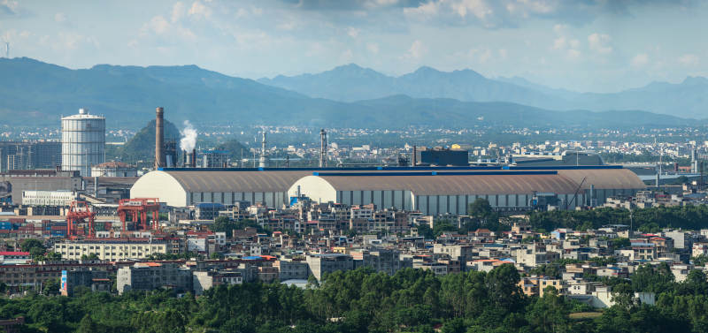 贵港钢铁厂厂房
