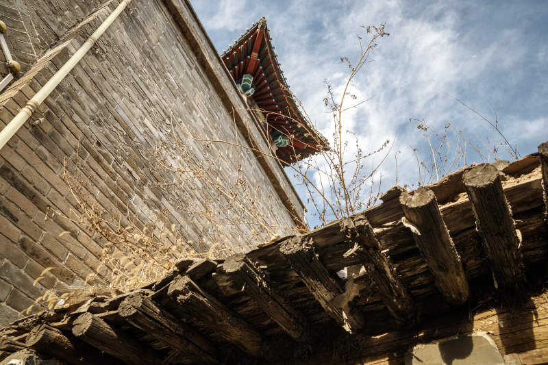 中國河北省張家口市堡子里景區晉商明清建筑