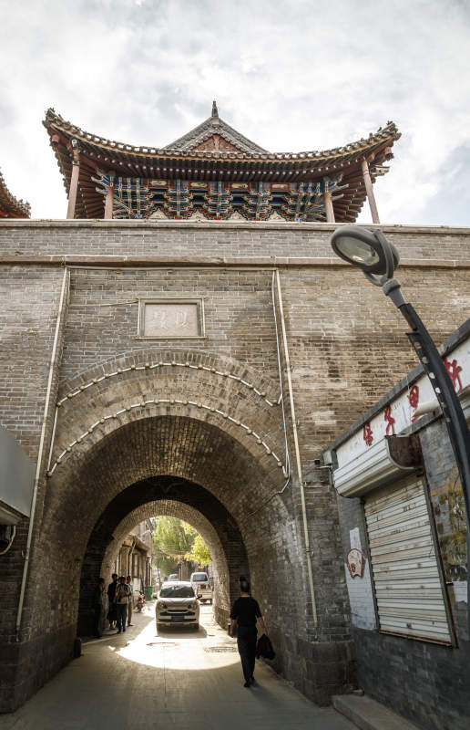 中國河北省張家口市堡子里景區晉商明清建筑