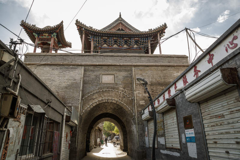 中國河北省張家口市堡子里景區晉商明清建筑