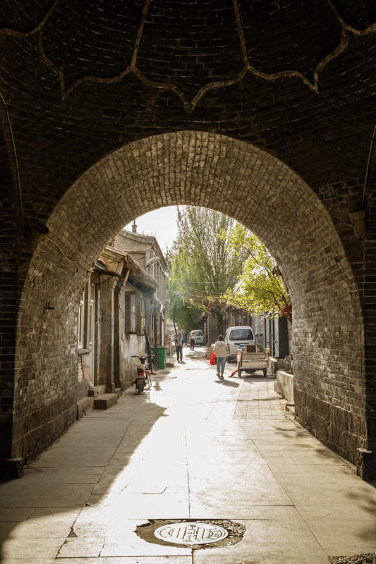 中國河北省張家口市堡子里景區晉商明清建筑