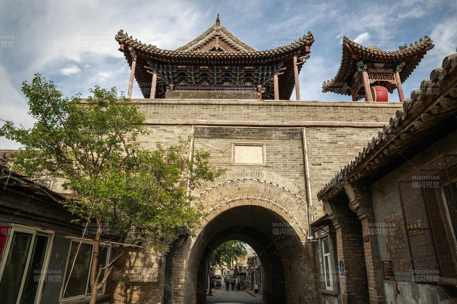 中國河北省張家口市堡子里景區晉商明清建筑