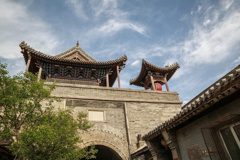 中國河北省張家口市堡子里景區晉商明清建筑