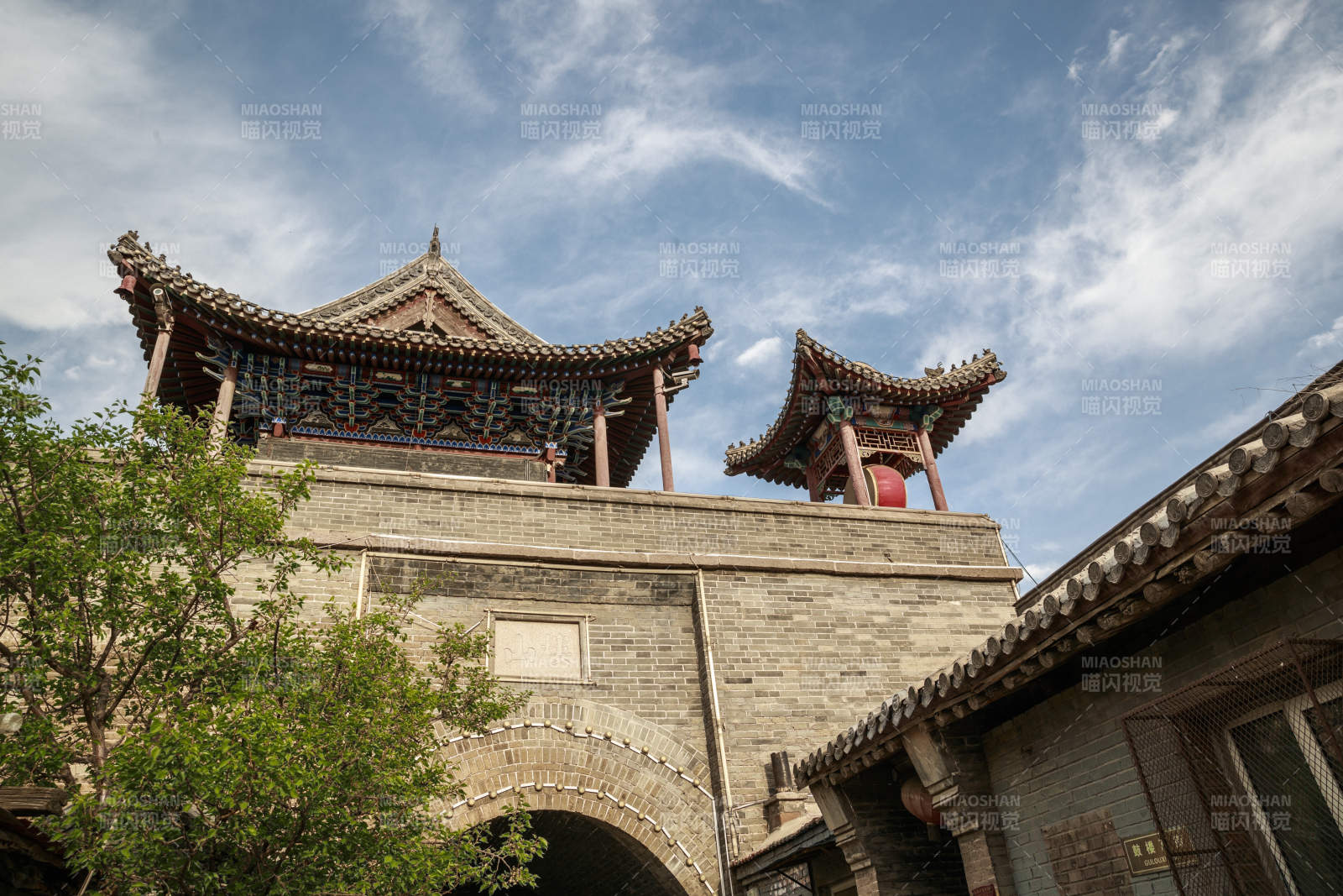 中國河北省張家口市堡子里景區晉商明清建筑