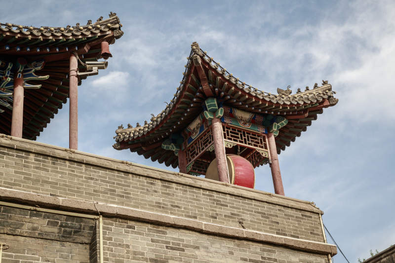 中國河北省張家口市堡子里景區晉商明清建筑